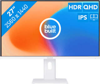 BlueBuilt 27 inch Quad HD Monitor - outlet/retourdeal