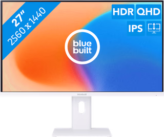 BlueBuilt 27 inch Quad HD Monitor - outlet/retourdeal