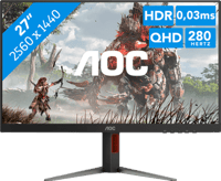 AOC AGON G4 Q27G4ZD QD-OLED - outlet/retourdeal