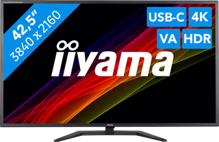 iiyama ProLite X4373UHSU-B2 - onbeschadigd — outlet/retourdeal