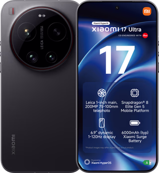 Xiaomi 17 Ultra 512GB Zwart 5G