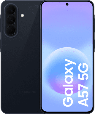 Samsung Galaxy A57 256GB Donkerblauw 5G - tweedekans · geen oplader meegeleverd — outlet/retourdeal