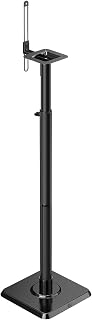 Mounting Dream Universele luidsprekerstandaard (enkelvoudig) in hoogte verstelbaar van 826 mm tot 1078 mm voor Surround Speaker Achter Speaker Satellieten tot 5 kg, individuele