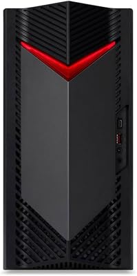 Acer Nitro 50 N50-656, Gaming-PC (Intel Core i7-14700F, 16 GB RAM, 1024 GB SSD, NVIDIA RTX 3050, WLAN, HDMI, zonder besturingssysteem), zwart