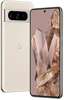 Google Pixel 8 Pro – Android Smartphone ohne SIM-Lock mit Teleobjektiv, langer Akkulaufzeit und Super Actua Display – Porcelain, 256GB