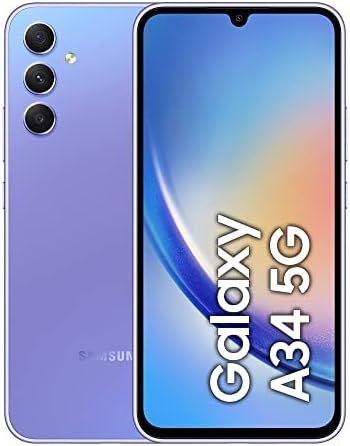 Samsung Galaxy A34 5G Android Smartphone - tweedehands - als nieuw — outlet/retourdeal