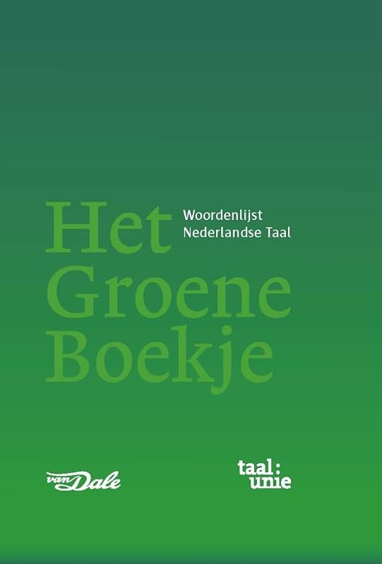 Het Groene Boekje: Woordenlijst Nederlandse taal - outlet/retourdeal