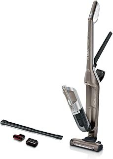 Bosch Flexxo Gen2 Serie 4, 2-in-1 snoerloze en zakloze steelstofzuiger met handstofzuiger, geïntegreerde accessoires, 23 Vmax accu, cinnamon brown metallic, BBH3ALL23
