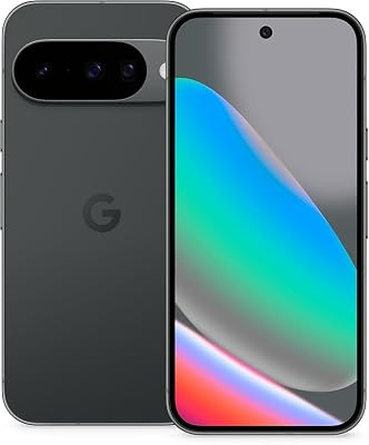 Google Pixel 10 Android-smartphone zonder simslot, met Gemini, innovatieve drievoudige achtercamera, meer dan 24 uur batterijduur en 6,3 inch groot Actua-display, obsidiaan, 128 GB