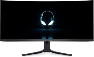 Alienware AW3423DWF 34" WQHD (3440x1440) 21:9 1800R Gebogen Gaming Monitor, 165Hz, QD OLED, 0.1ms, AMD FreeSync Premium Pro, 99.3% DCI-P3, HDR400, 2x DisplayPort, 1x HDMI, 5x USB, 3 Jaar Garantie