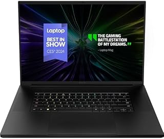 Razer Blade 18 (2024) – 18 inch gaming-laptop – NVIDIA Geforce RTX 4080 – Intel i9-14900HX – display 18 inch QHD+ 300 Hz (32 GB DDR5 RAM, 1 TB SSD, aluminium) AZERTZ FR-lay-out | zwart