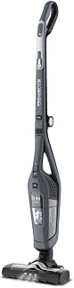 Rowenta Dual Force 2-in-1 RH6756 Snoerloze steelstofzuiger, gemotoriseerde borstel, LED's, licht, oplaadbare stofzuiger, cycloontechnologie, rechtopstaand, gemakkelijk op te bergen, kruimeldief