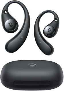 Baseus Eli Sport2 Open Ear, sport-hoofdtelefoon voor luchtvaart met comfortcurve in S, 45 uur afspeeltijd, SuperBass 2.0, IPX7, Bluetooth 6.0, heldere oproepen met 4 Mic AI