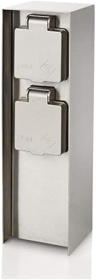 Philips Rock Tuinpaal met Stopcontacten - outlet/retourdeal