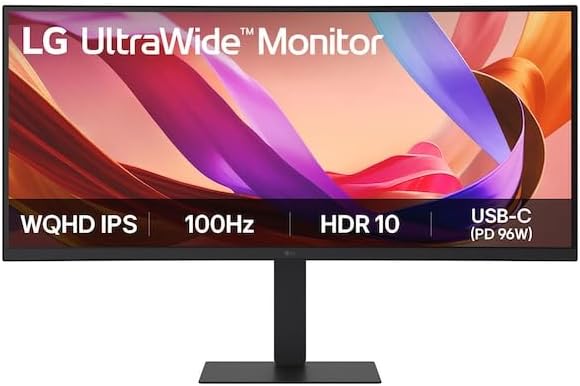LG UltraWide 34U650A-B 34 inch Ultra Large PC Monitor - outlet/retourdeal