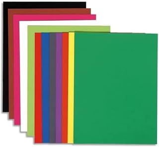 Exacompta - ref. 150001E - Set van 100 felkleurige inlegmappen FLASH 80 g/m2 - 100% gerecycleerd en Blauer Engel gecertificeerd - Afmetingen: 22 x 31 cm voor A4 - 10 geassorteerde kleuren