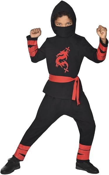 Amscan Kinder Draak Ninja Krijger Kostuum - outlet/retourdeal