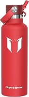 Sparrow RVS Waterfles 500ml/750ml/1L/1.2L FlipFlow Thermo Drinkfles - outlet/retourdeal