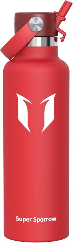 Sparrow RVS Waterfles 500ml/750ml/1L/1.2L FlipFlow Thermo Drinkfles - outlet/retourdeal