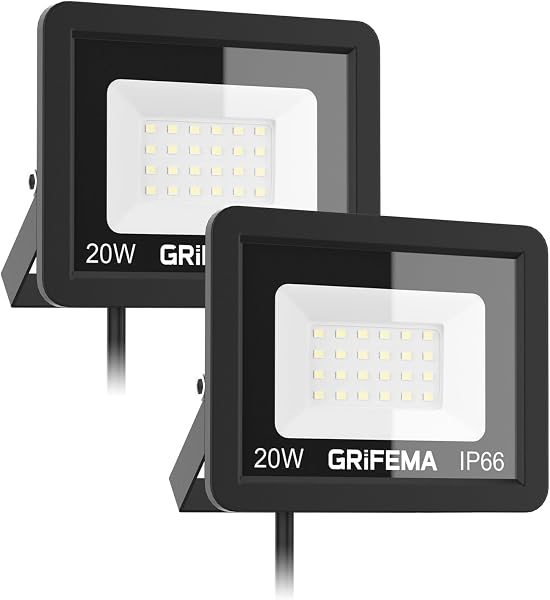 GRIFEMA GD401-2 2PCS 20W Buiten LED Schijnwerper - tweedehands - als nieuw — outlet/retourdeal