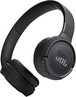 JBL Tune 520BT draadloze on-ear-koptelefoon in zwart - Met JBL Pure Bass Sound, Bluetooth 5.3, handsfree bellen en 57 uur batterijduur