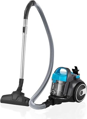 Bosch Huishoudelijke apparaten Serie 2, BGS05X240, zakloze vloerstofzuiger, compact en licht, actieradius van 9 m, voor alle vloertypes, met speciale borstelaccessoires, turquoise