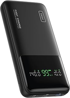 INIU Power Bank, 27000mAh 140W Power Bank Klein maar sterke USB C-ingang & uitgang voor telefoon en laptop, externe mobiele telefoon batterijen voor MacBook Pro Steam Deck iPhone 16 15 14 13 12 Pro