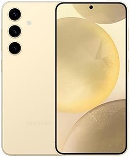 Samsung Galaxy S24 5G Smartphone Dual-SIM RAM 8 GB / Interner Speicher 128 OLED-Display 6.2" 2340 x 1080 Pixel 120 Hz Triple-Kamera 50 MP 12 10 front camera amber yellow