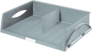 Leitz Opbergmand liggend formaat A3, ideaal sorteer- en opbergsysteem voor post- en kopieerruimtes, grijs, Sorty, 52320085