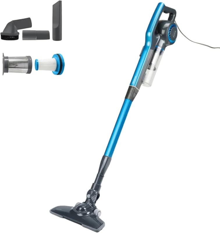 BLACK+DECKER Steelstofzuiger met Snoer zonder Zak 2-in-1 BXVMS600E - outlet/retourdeal