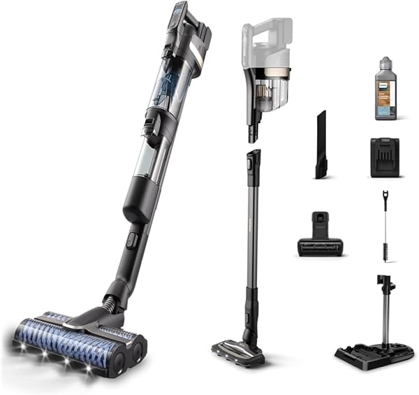 Philips AquaTrio 9000 Draadloze Stofzuiger & Dweil - outlet/retourdeal