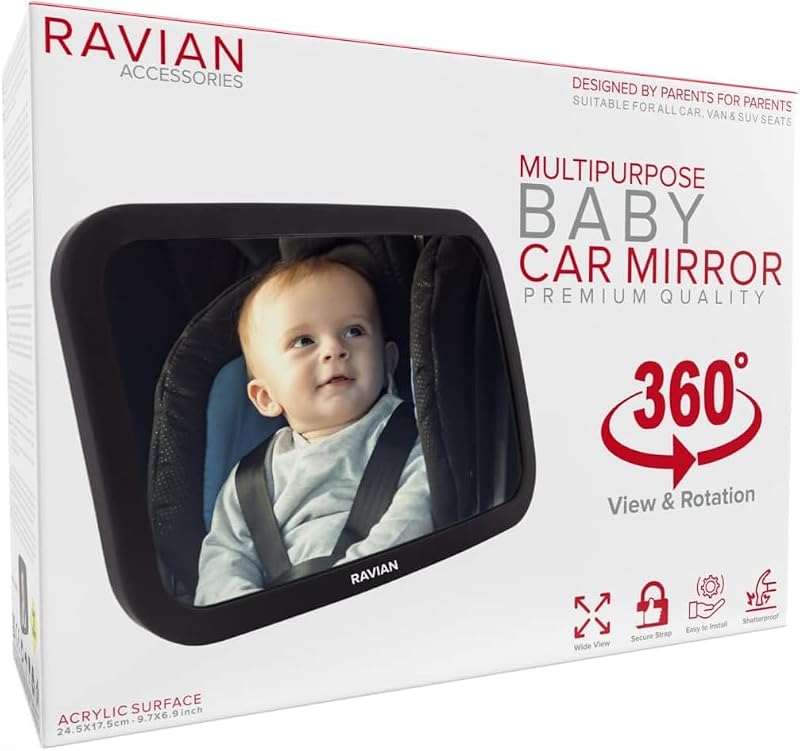 RAVIAN Autospiegel voor achterbank - outlet/retourdeal