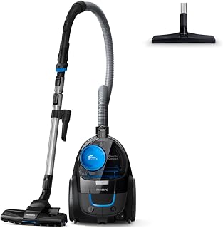 Philips Stofzuiger zonder stofzak PowerPro Compact - 900 Watt - Met allergiefilter - Mondstuk reinigt in 3 richtingen - Eenvoudig te legen stofbak - Mondstuk voor harde vloeren - FC9331/09