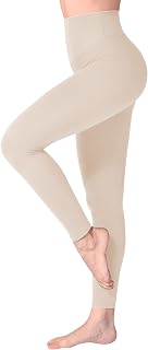 SINOPHANT Legging met Hoge Taille voor Vrouwen - Boterzachte Yoga Broekjes voor Sport en Fitnes