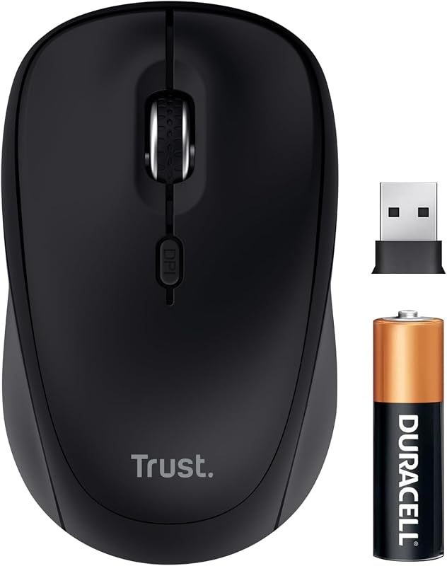 Trust Yuki Stille Draadloze Muis Bluetooth + 2.4GHz Multidevice - outlet/retourdeal