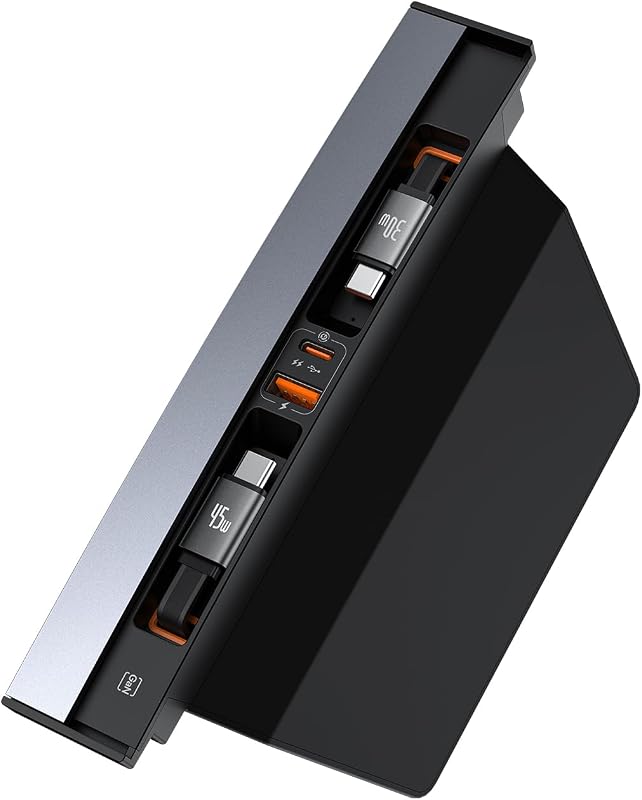 Baseus tesla dockingstation met afneembare hub - outlet/retourdeal