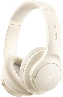 Soundcore by Anker Q20i Bluetooth-hoofdtelefoon met actieve ruisonderdrukking en hybride hoofdtelefoon, draadloos, 40 uur ANC, Hi-Res audio, krachtige bas, gepersonaliseerd met app, transparantiemodus