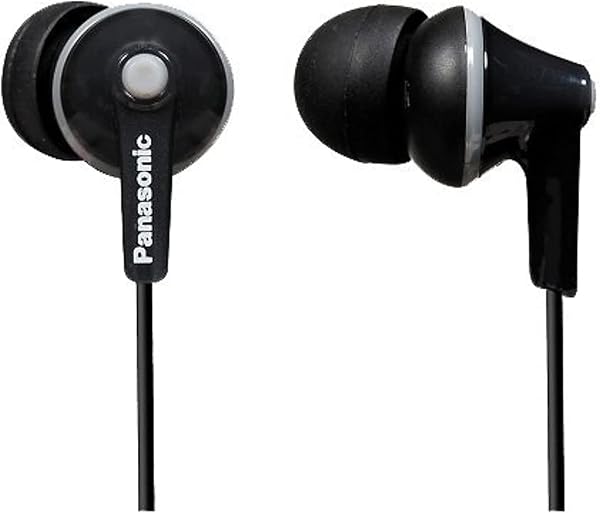 Panasonic RP-HJE125E-K In-Ear-Koptelefoon (Incl. 3 Maten Ear Buds - outlet/retourdeal