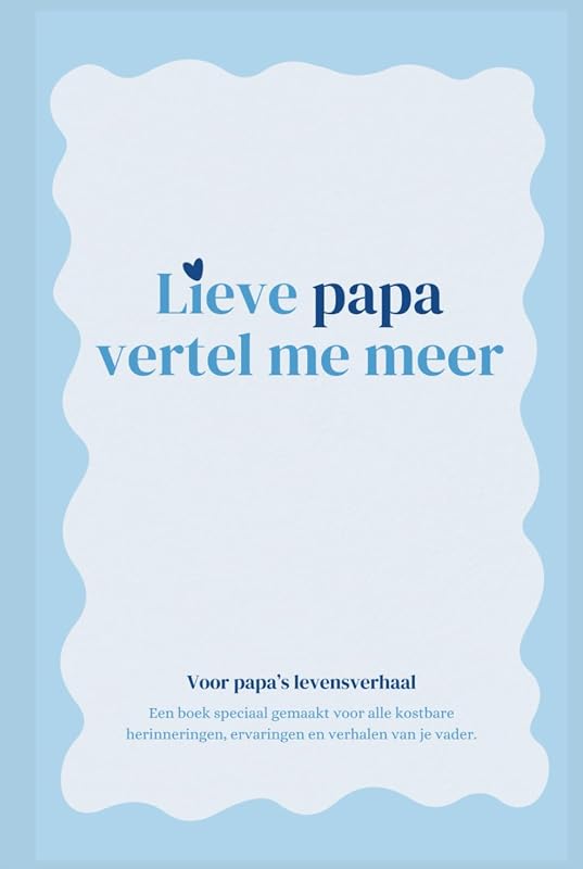 Papa vertel me meer: Een dagboek waar je vader zijn verhalen - outlet/retourdeal