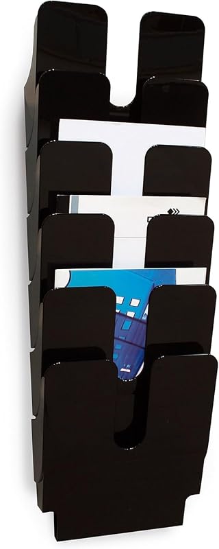 Durable 170000008061 Folderhouder (Flexiplus 6, A4 staand formaat) 1 set, zwart