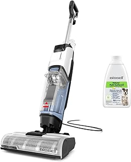 BISSELL CrossWave Edge, Nat-droogstofzuiger, Multi-Oppervlak Vloerreiniger met Zelfreinigend Systeem, Bedrade Stofzuiger met ZeroGap Technologie, Voor Harde Vloeren & Tapijten, 7.5m Snoer, 4088N