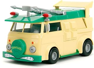Jada Toys - Ninja Turtles Party Wagon, modelauto van metaal, 1:32, Teenage Mutant Ninja Turtles Party Van metaal, 13,5 cm, voor fans en kinderen vanaf 8 jaar
