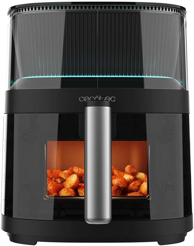 Cecotec AirFryer zonder olie van 5 L Cecofry Neon 5000 AirFryer. 1500W - outlet/retourdeal