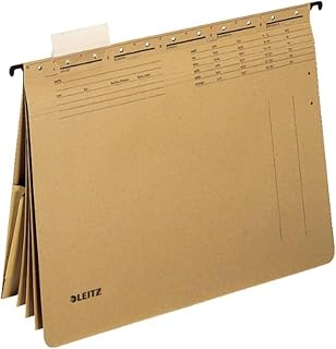 Leitz 1983 ALPHA opknoping niet/1983-00-00 A4 natuurbruin 250g / m², bruin, 1er Pack