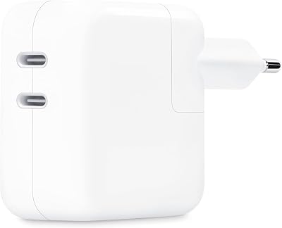 Apple Lichtnetadapter van 35 W met twee USB‑C-poorten ​​​​​​​ - outlet/retourdeal