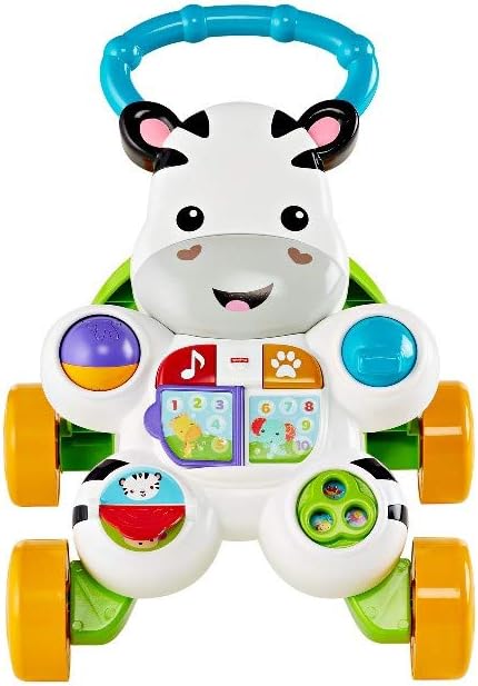 Fisher-Price Leer met mij Zebra Walker Eerste Stappen Baby Walker - outlet/retourdeal
