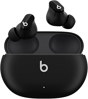 Beats Studio Buds – Komplett kabellose Bluetooth In-Ear Kopfhörer mit Noise-Cancelling – schweißbeständige, kompatibel mit Apple und Android, Bluetooth der Klasse 1, integriertes Mikrofon – Schwarz