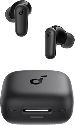 soundcore P30i by Anker Noise Cancelling Earbuds, slimme noise cancelling, krachtige bas, 45 uur speeltijd, 2-in-1 houder, IP54, draadloze oordopjes, Bluetooth 5.4, app-bediening