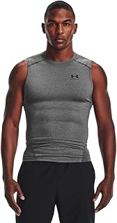 Under Armour Armour Heatgear Compression Sleeveless T-shirt heren Ademend tanktop, comfortabel functioneel shirt