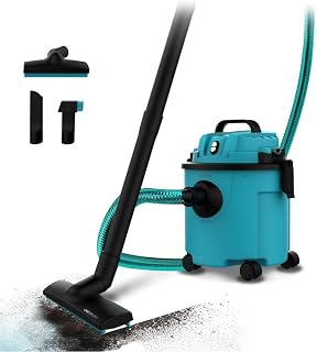 Cecotec Stofzuiger met Snoer voor Droog en Nat - Vaste Stoffen en Vloeistoffen 16L Conga Rockstar Wet & Dry Compact Garden Plus. 1200W, Lichtgewicht, Compact, Dubbele Functie van Zuigen en Blazen, Acc